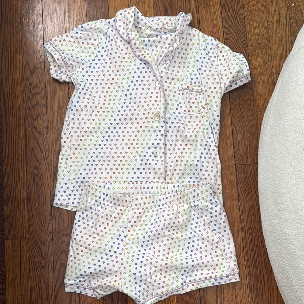 Roller Rabbit Disco Heart Pajama Set